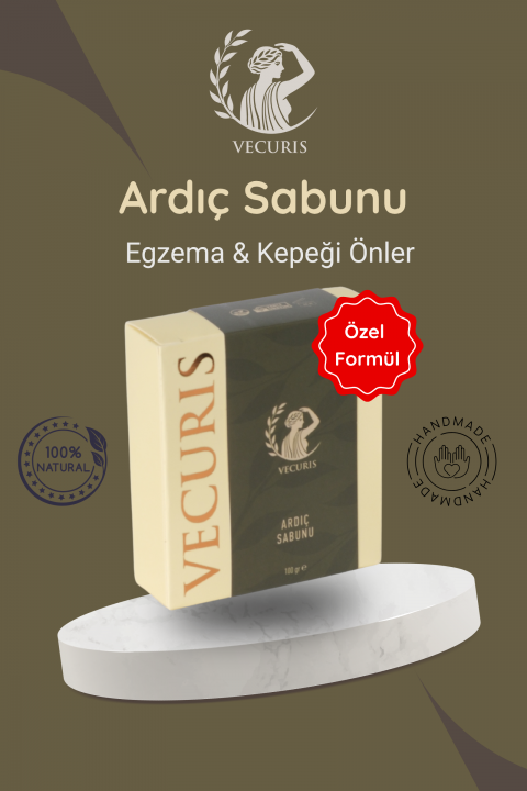 Akne ve Kepek Karşıtı Ardıç Sabunu | Doğal Ardıç Yağı | Doğal Sabun