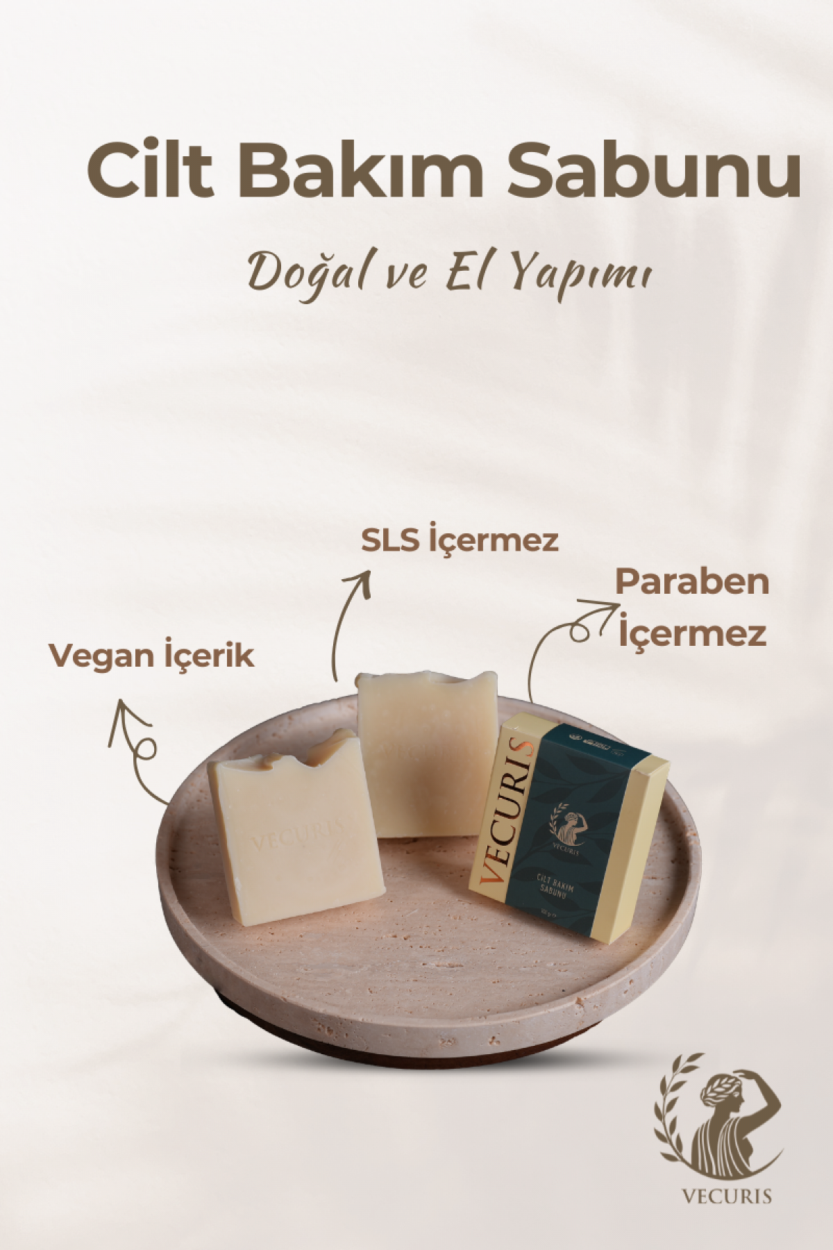 Multivitamin Etkili Cilt Bakım Sabunu | 11 Değerli Yağ, A, C,E Vitaminleri | Doğal Sabun