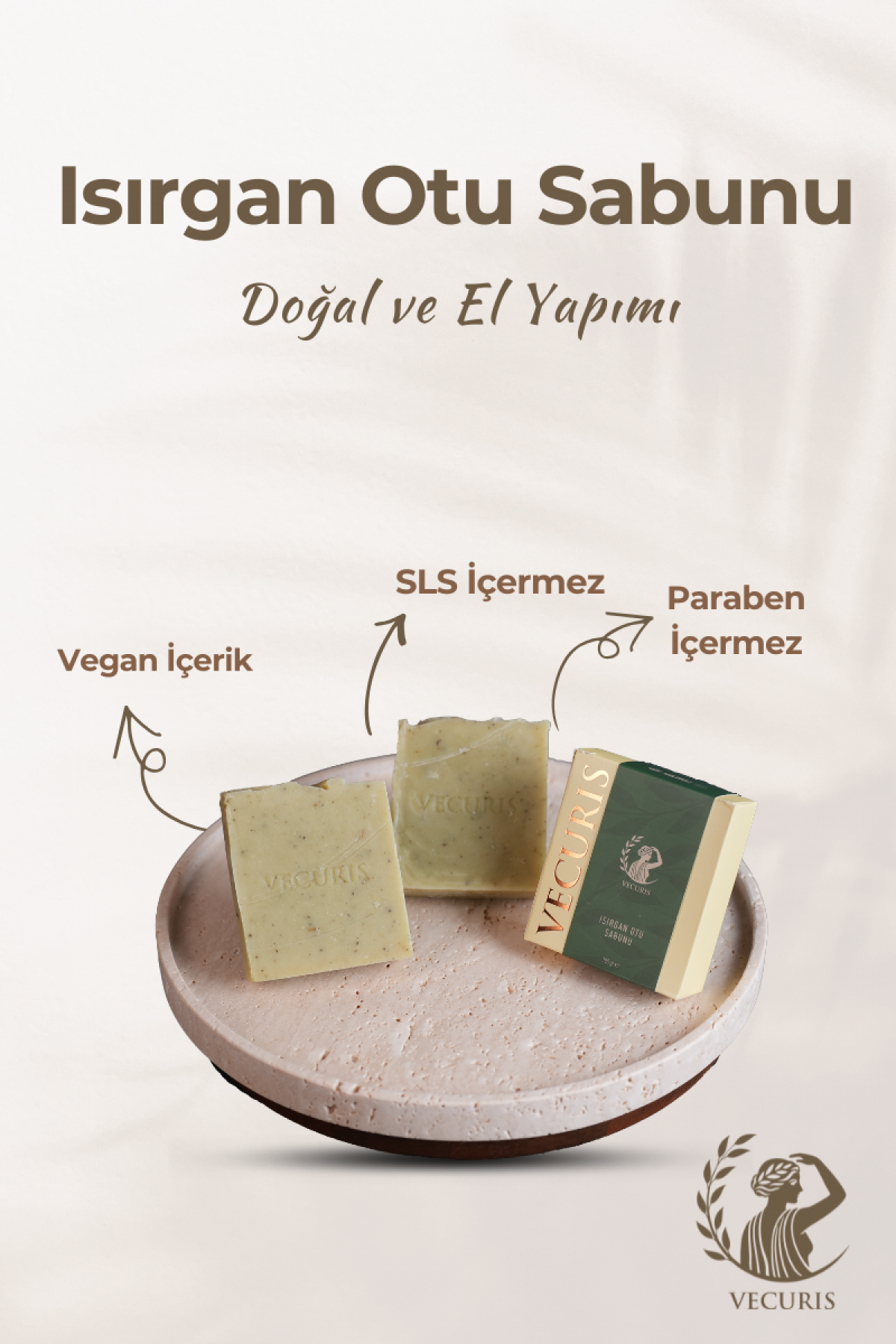 Hacim Verici Isırgan Otu Sabunu | Isırgan Otu Ekstraktı | Doğal Sabun