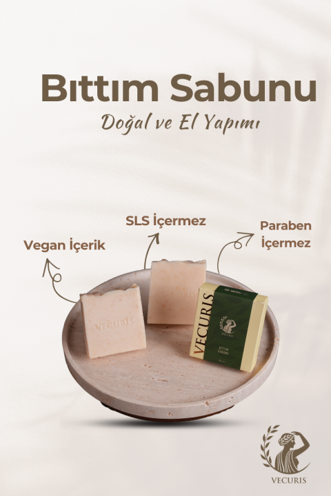 Dökülme Karşıtı Bıttım Sabunu | Bıttım Yağı, Shea Yağı | Doğal Sabun
