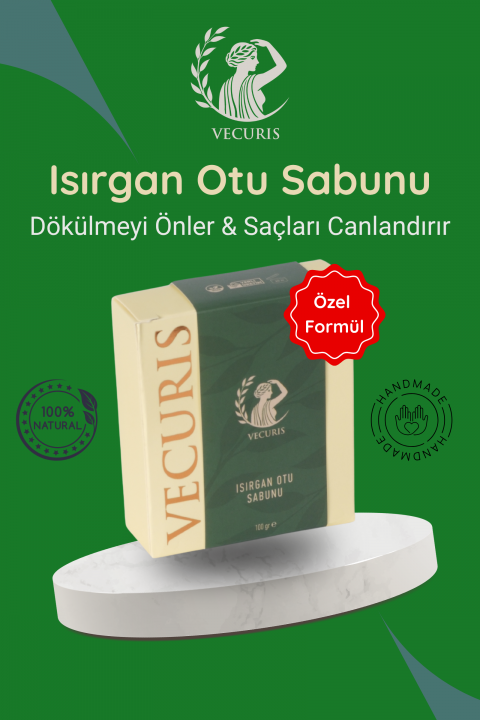 Hacim Verici Isırgan Otu Sabunu | Isırgan Otu Ekstraktı | Doğal Sabun