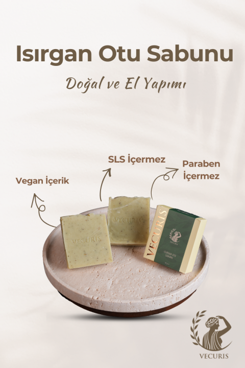 Hacim Verici Isırgan Otu Sabunu | Isırgan Otu Ekstraktı | Doğal Sabun