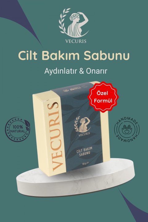 Multivitamin Etkili Cilt Bakım Sabunu | A, C,E Vitaminleri | Doğal Sabun