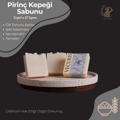 Pirinç Kepeği Sabunu